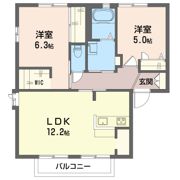 シャルマン壱番館の間取り画像