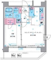 GENOVIA南千住Ⅵskygardenの間取り画像