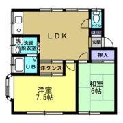 ワイケイパレスの間取り画像