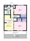 ファームガーデン利平治B棟の間取り画像
