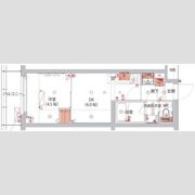 ハーモニーレジデンス新宿 THE NORTHの間取り画像