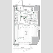 PREMIUM CUBE 駒込の間取り画像