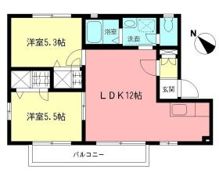 テラスⅣの間取り画像