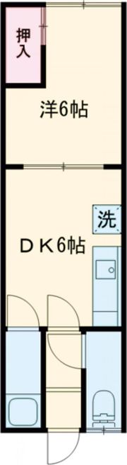 コンフレール美原の間取り画像