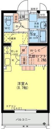 ブリエコート 中央通りの間取り画像