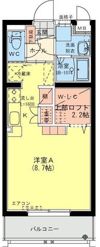 ブリエコート 中央通りの間取り画像
