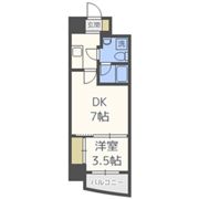 APRILE南森町の間取り画像