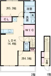 ミズキレジデンスの間取り画像