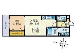 ハレマイレ・蘇我の間取り画像