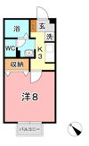 ウイング神田 Dの間取り画像