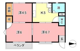 メゾンド福田公園の間取り画像