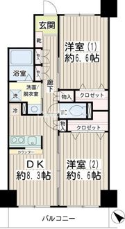 スカイ61の間取り画像