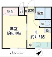 リビオ新田の間取り画像