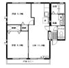 サンプレイスH．F Ⅱの間取り画像