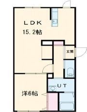 GRAND COURT Bの間取り画像