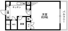 ソナーレ立川の間取り画像