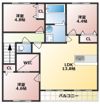 フォンターナ A棟の間取り画像