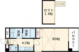 珠光ビル南草津の間取り画像