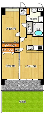 アーペブローネ上志津の間取り画像