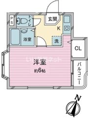 ヴィラステージ立川の間取り画像