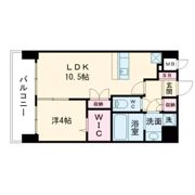 ミラージュパレス新梅田Cieloの間取り画像