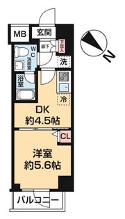 L'AVENIR町田の間取り画像