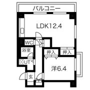 サンハイツ白鷺の間取り画像