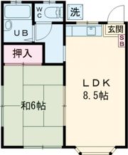 グリーンハイツの間取り画像