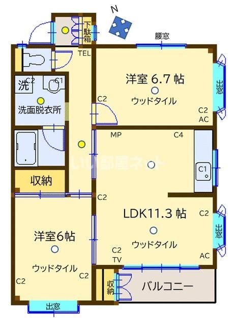 間取図