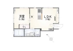 サンライズ町田の間取り画像