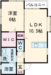 プチメイゾン壱番館の間取り画像