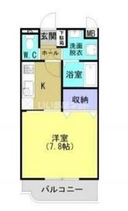 ユーミー ボナールの間取り画像