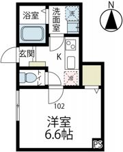 ビジュの間取り画像