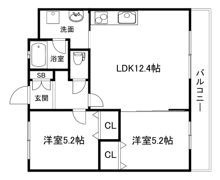 シャトー御立の間取り画像