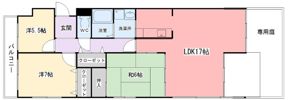 リバーサイド東夢前台の間取り画像
