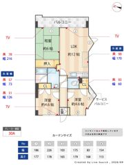 三愛シティライフ春日の間取り画像
