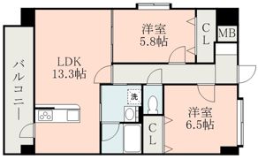 グラーヴェ水前寺の間取り画像