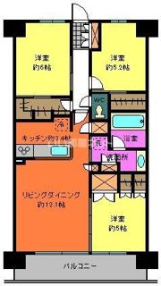 ウエリス八千代村上の間取り画像