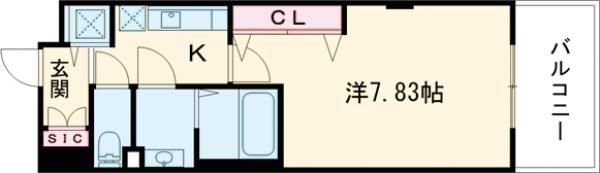 Luxe東灘の間取り画像