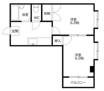エリーナハイツ西新南Ⅱの間取り画像