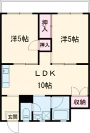 武ハイツの間取り画像