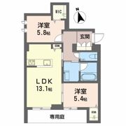 シャーメゾン ラ テラの間取り画像