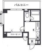 ベレール・サツキの間取り画像