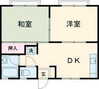 ファミールハムラの間取り画像