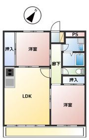 リバーサイド東川口No．1の間取り画像