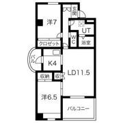 B・MOUND98の間取り画像