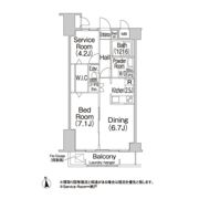 コンフォリア赤羽岩淵の間取り画像