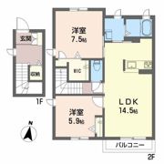 クオーレの間取り画像