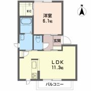 シャーメゾンTAROの間取り画像