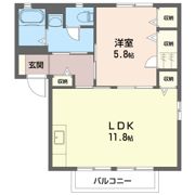 コンフォートの間取り画像